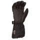 Manusi Snowmobil Insulated Dama Ember Gauntlet  Black/Black 24