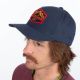 Sapca Glacier Dress Blues/Fiery Red 24