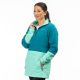 Soteria Insulated Pullover Deep Lagoon/Electric Green 24