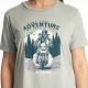 Tricou Adventure Tri-blend Dusty Blue/Deep Lagoon 24