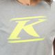 Tricou Drift Tri-blend Heathered Gray/Hi-Vis 24