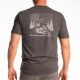 Tricou Frontier Tri-blend Heathered Charcoal/High-rise 25