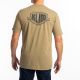 Tricou Full Throttle Tri-Blend Coyote Brown Heather/Asphalt