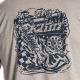 Tricou Guts N' Glory Tri-blend Heathered Gray/Dress Blues 25