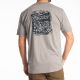 Tricou Guts N' Glory Tri-blend Heathered Gray/Dress Blues 25