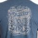 Tricou Guts N' Glory Tri-blend Heathered Neptune/Monument 25