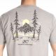 Tricou Hawley Tri-blend Heathered Gray/Hi-Vis 24