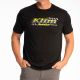 Tricou Heritage Tri-blend Black/Hi-Vis 25