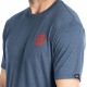 Tricou Live to Ride Tri-blend Navy Frost/Strike Orange 24