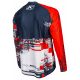 Tricou Moto MX XC Lite Digital Chaos Red 2022