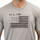 Tricou Patriot Klim Flag Tri-blend Heathered Gray/Black 24