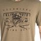 Tricou Petrol Tri-blend Military Green Frost/Black 25