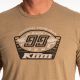 Tricou Pioneer 99 Tri-blend Coyote Brown Heather/Monument 25