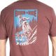 Tricou Saddle Mountain Tri-blend Maroon Frost/Imperial Blue 24