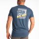 Tricou Winter Vortex Tri-blend Heathered Neptune/Saffron 25