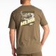 Tricou Winter Vortex Tri-blend Military Green Frost/Hi-Vis 25