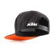 TEAM SNAPBACK CAP BLACK KTM