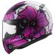 Casca Moto Full-Face Dama FF353 Rapid Poppies Roz 2021