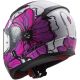 Casca Moto Full-Face Dama FF353 Rapid Poppies Roz 2021