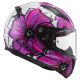 Casca Moto Full-Face Dama FF353 Rapid Poppies Roz 2021
