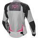 Geaca Moto Tetila Dama ORCANO Black/Grey/Pink