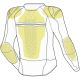 Geaca Moto Textil KORUS Light Grey/Black