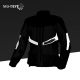 Geaca Moto Textil WP DOMANE Black/Light Grey/Blue 