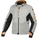 Geaca Moto Textila Beacon WP Light Grey/Orange