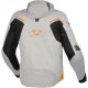 Geaca Moto Textila Beacon WP Light Grey/Orange
