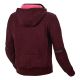 Hanorac Moto Textil Dama DISTRICT Burgundy