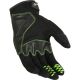 Manusi Moto Piele RIME Black/White/Yellow Fluo