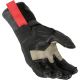 Manusi Moto Piele/Textil WP BRAWLER Brown/Black/Red