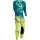 Pantaloni MX Agroid Aqua/Verde 2021