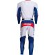 Tricou Moto MX Sahara Red/White/Blue 2022