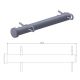 Pin (Cui de schimb ) Placute Frana  - 213024