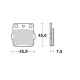 Placute Frana Offroad Sinter Pro Racing - 091411