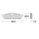 Placute Frana Racing Offroad 091211