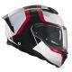 Casca Moto Flip-Up Atom 2 SV Emalla B0 Black/White/Glossy Red