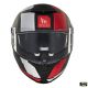 Casca Moto Full-Face/Interala Thunder 4 SV Treads B5 Black/White/Matt Red