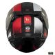 Casca Moto Full-Face/Interala Thunder 4 SV Treads B5 Black/White/Matt Red