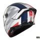 Casca Moto Full-Face/Interala Thunder 4 SV Treads C7 White/Red/Glossy Blue