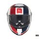 Casca Moto Full-Face/Interala Thunder 4 SV Treads C7 White/Red/Glossy Blue