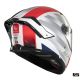 Casca Moto Full-Face/Interala Thunder 4 SV Treads C7 White/Red/Glossy Blue