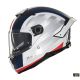 Casca Moto Full-Face/Interala Thunder 4 SV Treads C7 White/Red/Glossy Blue