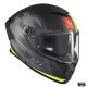 Casca Moto Full-Face/Interala Thunder 4 SV Treads D3 Black/Matt Yellow Fluo