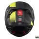 Casca Moto Full-Face/Interala Thunder 4 SV Treads D3 Black/Matt Yellow Fluo