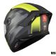 Casca Moto Full-Face/Interala Thunder 4 SV Treads D3 Black/Matt Yellow Fluo