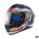 Casca Moto Full-Face Targo Pro Sharky B7 Blue Matt 2023