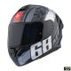 Casca Moto Full-Face Targo Pro Welcome F2 Grey