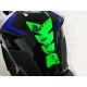 Tankpad Matt Fluo Negru/Verde 43010816 2020